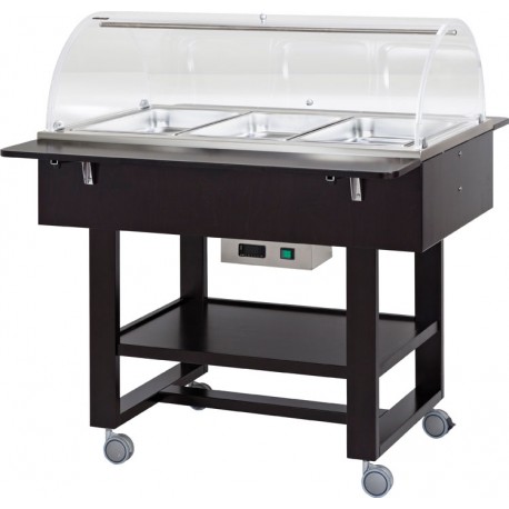 Forcar bain marie trolley CL 2777NW