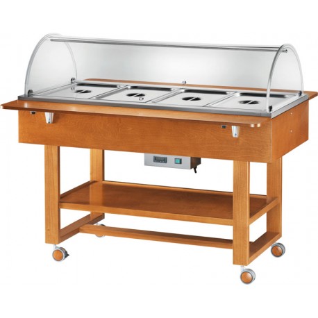 Forcar bain marie trolley ELC 2832