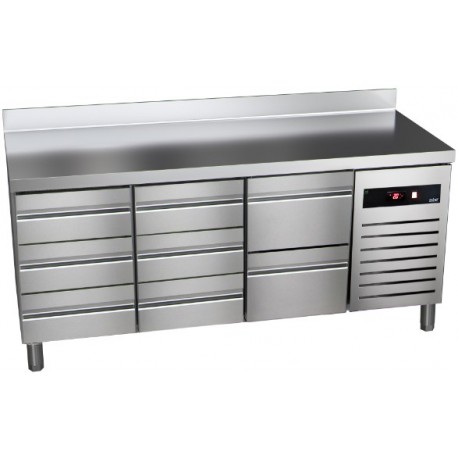 Asber 8 drawer counter fridge GTP-7-180-08