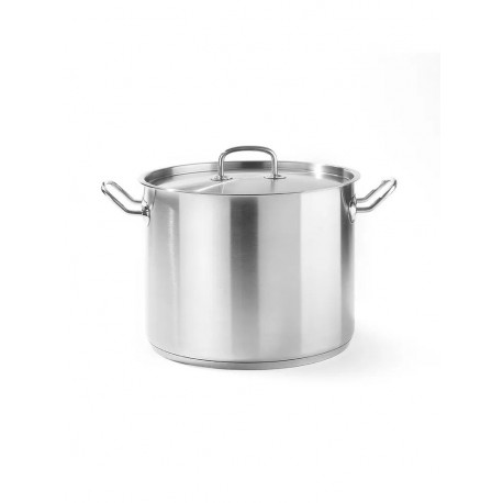 Hendi stew pan high with lid 13,5L "Kitchen line"
