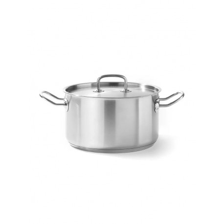 Hendi stew pan middle with lid 6L "Kitchen line"