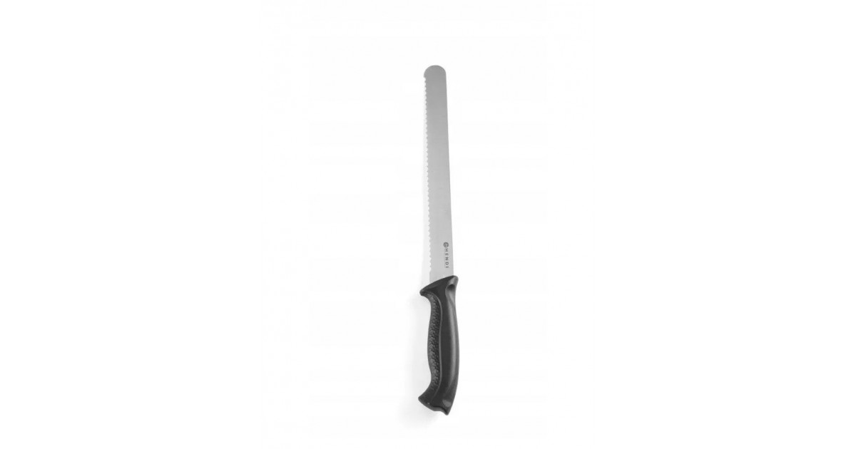 Red Handle Serrated Gastlando-Universal Knife Blade Length 250 mm 