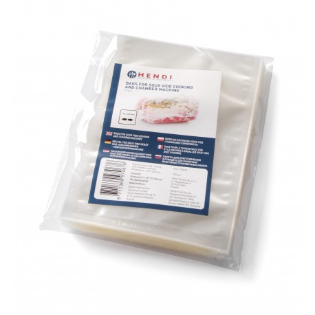 Hendi 150x200mm vacuum cooking bags for sous-vide and vacuum packing machine