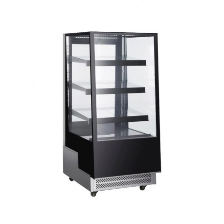 Hendi 1200mm refrigerated display cabinets with 3 slanted shelves