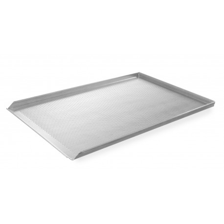Hendi 600x400mm perforated baking tray with 3 rims