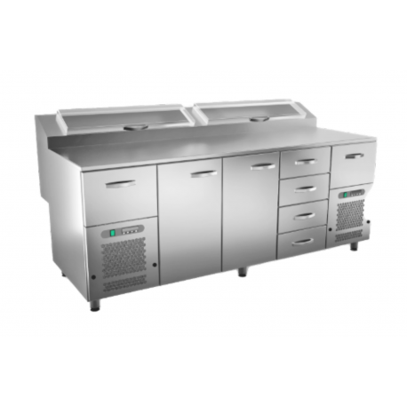 Inox Baltic pizza preparation cold cupboard KTL/P-2026