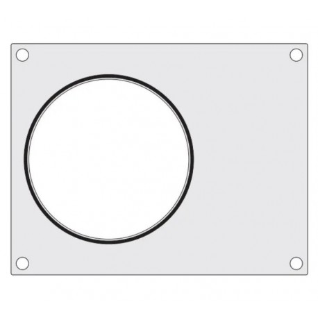 Hendi plate for a big soup container ø165mm