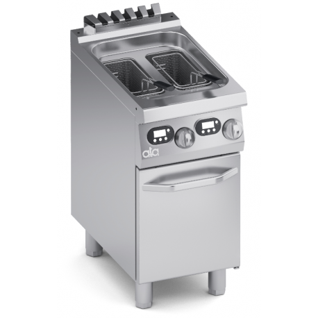 ATA electric free standing double fryer 2x9L K7EFE0507