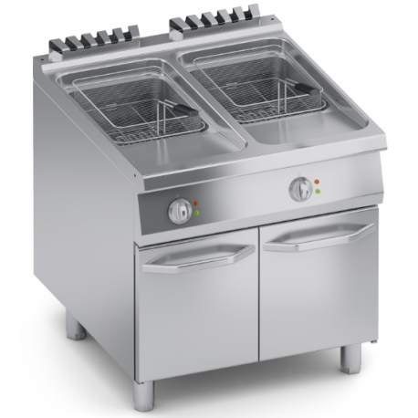 ATA electric free standing single fryer 2x20L K4EFGP1020