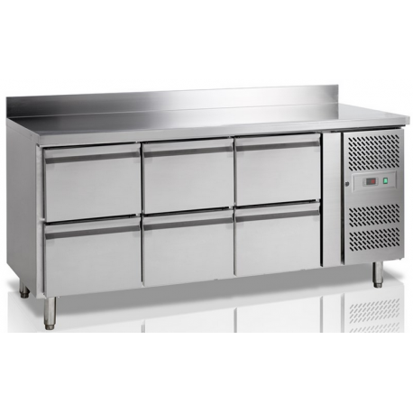 Tefcold 6 drawer counter fridge CK7360