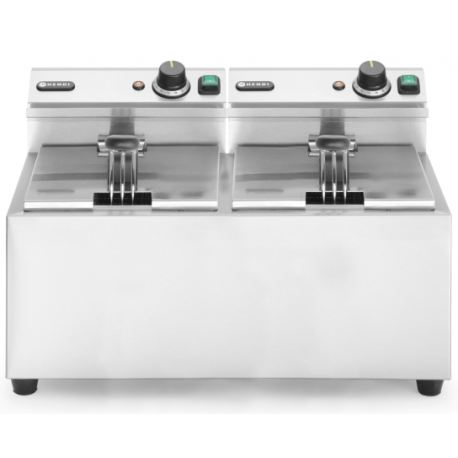 Hendi deep fryer Mastercook 2x8L