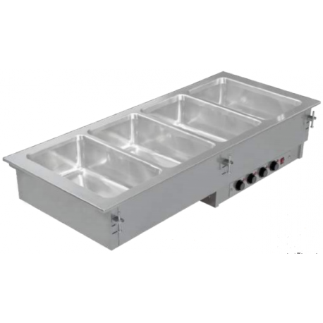 Asber wet bain marie with individual wells DBM-211 I