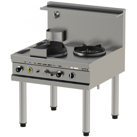 Nayati gas Wok cooker with stand NGWR 9-90