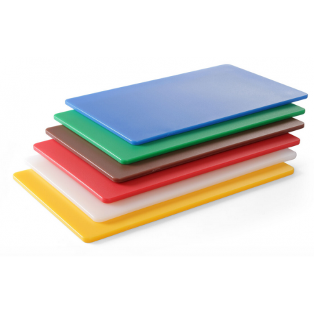 Hendi 530mm haccp cutting mat set 6 pieces