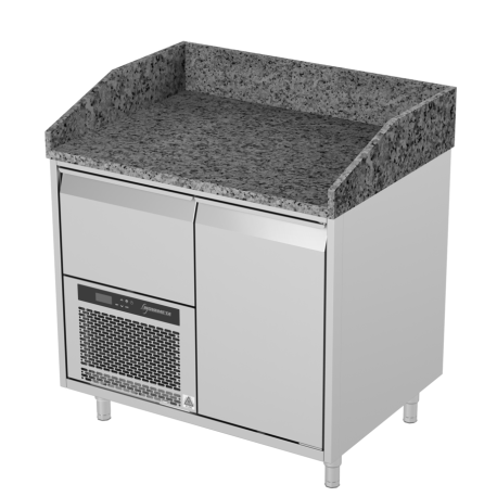 Novameta šaldomas picų stalas su granito paviršiumi FM0-E101-94/70/90