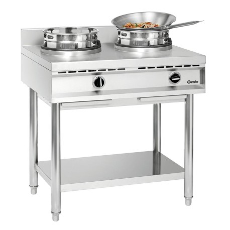 Bartscher wok cooker, 2 burners