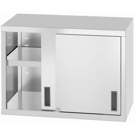 Hendi welded hanging cabinet with sliding doors 800x400x600mm