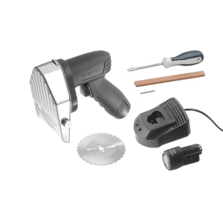 Hendi belaidis kebabų mėsos peilis