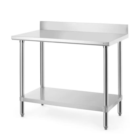 Hendi stainless steel table with shelf Budget Line 1000x600x950mm