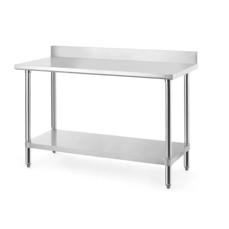 Hendi stainless steel table with shelf Budget Line 1200x600x950mm