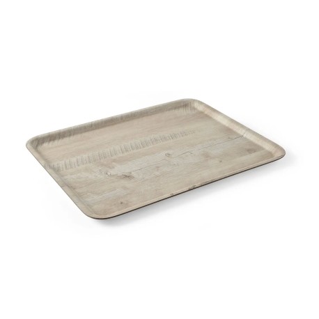 Hendi 370mm wood print serving tray