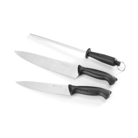 Hendi knives and sharpening tool set