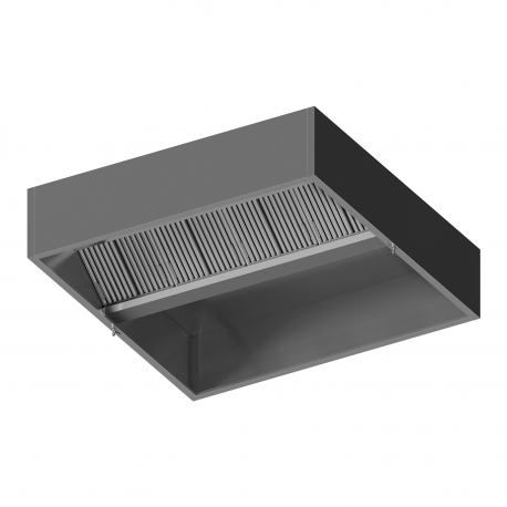 Central 1600mm ventilation box-shaped cover