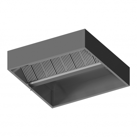 Central 2200mm ventilation box-shaped cover