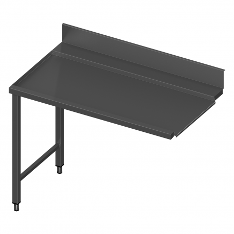 Stalas prie indaplovės su rėmu PX0-VR0-100/70/90