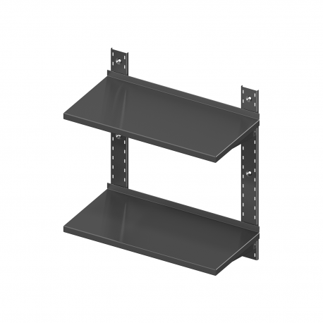 Wall shelve double 1100mm